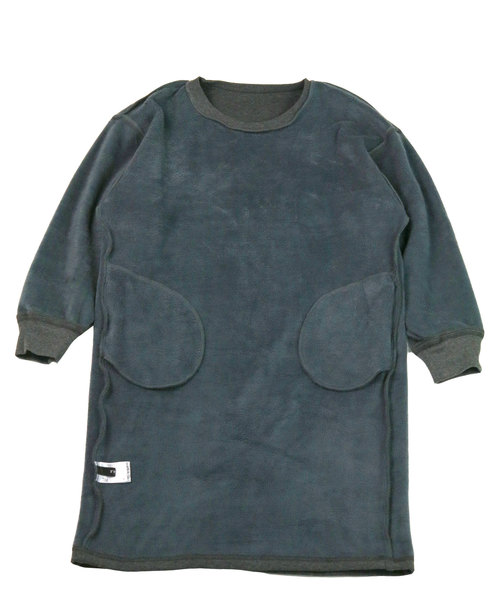 reca（レカ）の「ビッグシルエットベーシックスウェットワンピース（ワンピース・レディース・ブラック/チャコールグレー/ライトグレー/グレー系その他/ブラック系その他/グレー系その他2/ブルー系その他/ホワイト系その他・M）」の16枚目の写真