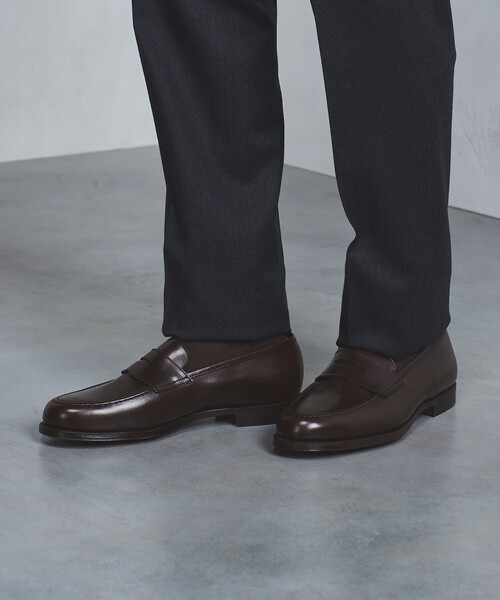 CROCKETT&JONES（クロケットアンドジョーンズ）の「＜CROCKETT&JONES (クロケット&ジョーンズ) ＞ BOSTON2/ローファー（ローファー・メンズ・ブラック/ダークブラウン・5h/6/6h/7/7h/8/8h/9）」の10枚目の写真