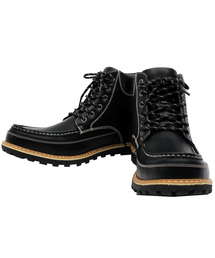 ８(eight) | マウンテンブーツ PUレザー 防水 ワークブーツ(スニーカー)