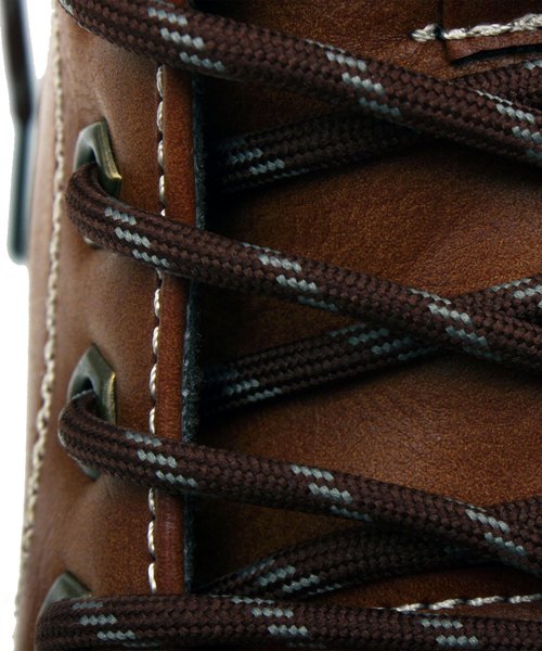 ８(eight)（エイト）の「マウンテンブーツ PUレザー 防水 ワークブーツ（スニーカー・メンズ・ブラック/ブラウン/イエロー・25.0cm/25.5cm/26.5cm/26.0cm/27.0cm/28.0cm）」の16枚目の写真