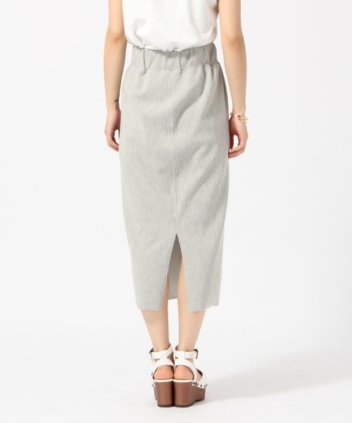 LOWRYS FARM（ローリーズファーム）の「カットリブタイトロングスカート 795030（スカート・レディース・グリーン/ブルー/ブラック/グレー/アイボリー・MEDIUM/LARGE）」の7枚目の写真