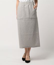 LOWRYS FARM | カットリブタイトロングスカート 795030(スカート)
