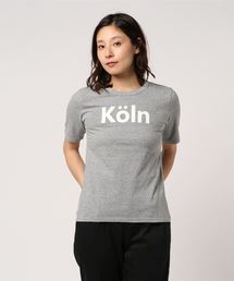 Saintete�i�T���e�e�j�́uSaintete/�T���e�e�@Flocky Print T�@Koln/��E�݃R�b�g��T�V���c�y���{���z�iT�V���c/�J�b�g�\�[�j�v