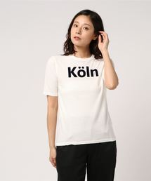 Saintete�i�T���e�e�j�́uSaintete/�T���e�e�@Flocky Print T�@Koln/��E�݃R�b�g��T�V���c�y���{���z�iT�V���c/�J�b�g�\�[�j�v