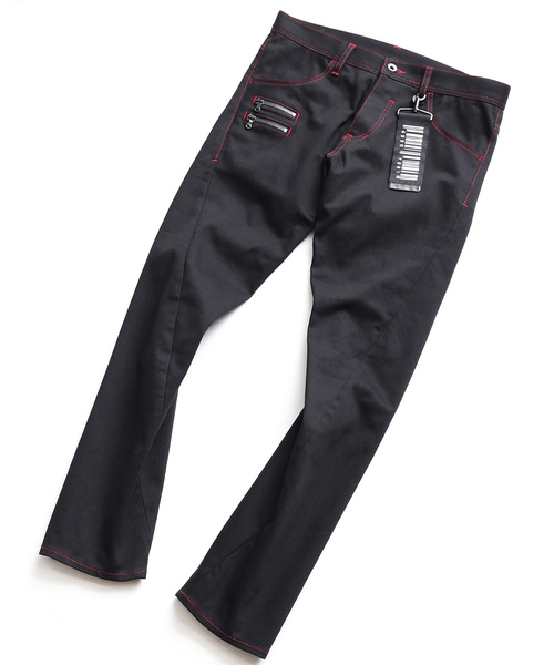SHAREEF（シャリーフ）の「STRETCH TWILL 3D SKINNY PANTS（その他パンツ・メンズ・パープル/レッド/ブラック/ターコイズブルー・2/1/3）」の6枚目の写真