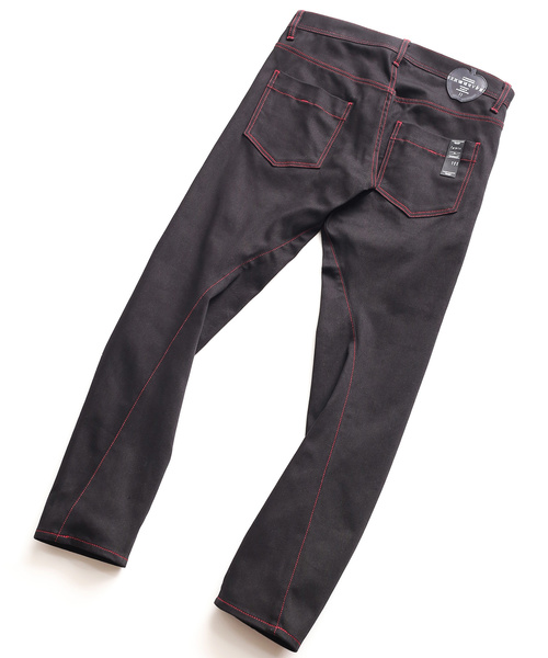SHAREEF（シャリーフ）の「STRETCH TWILL 3D SKINNY PANTS（その他パンツ・メンズ・パープル/レッド/ブラック/ターコイズブルー・2/1/3）」の10枚目の写真