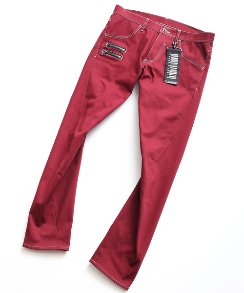 SHAREEF（シャリーフ）の「STRETCH TWILL 3D SKINNY PANTS（その他パンツ・メンズ・パープル/レッド/ブラック/ターコイズブルー・2/1/3）」の18枚目の写真