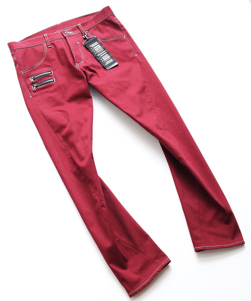 SHAREEF（シャリーフ）の「STRETCH TWILL 3D SKINNY PANTS（その他パンツ・メンズ・パープル/レッド/ブラック/ターコイズブルー・2/1/3）」の19枚目の写真