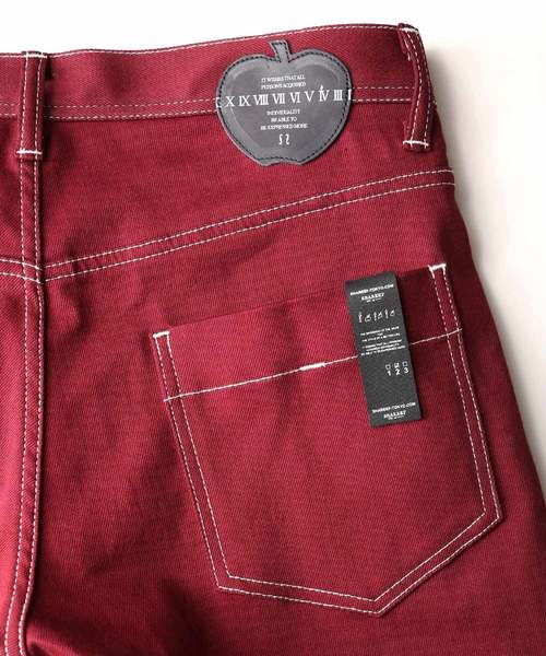 SHAREEF（シャリーフ）の「STRETCH TWILL 3D SKINNY PANTS（その他パンツ・メンズ・パープル/レッド/ブラック/ターコイズブルー・2/1/3）」の20枚目の写真