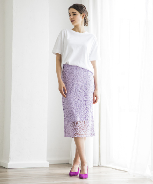 Emma Taylor（エマテイラー）の「フリーポートT（Tシャツ/カットソー・レディース・ホワイト/グレー・FREE）」の5枚目の写真