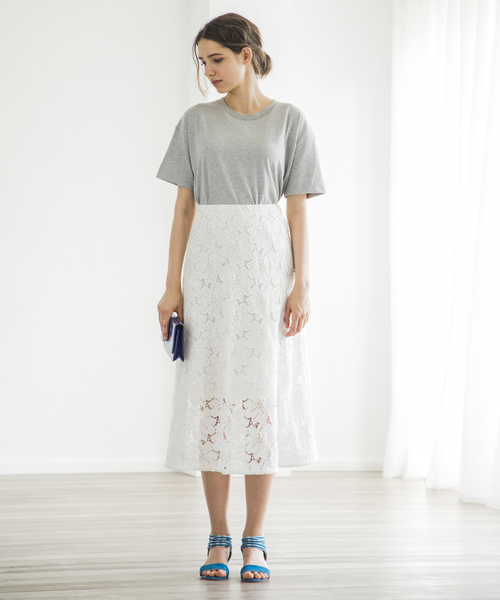 Emma Taylor（エマテイラー）の「フリーポートT（Tシャツ/カットソー・レディース・ホワイト/グレー・FREE）」の11枚目の写真