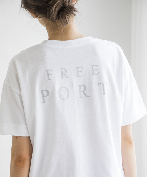 Emma Taylor（エマテイラー）の「フリーポートT（Tシャツ/カットソー・レディース・ホワイト/グレー・FREE）」の14枚目の写真