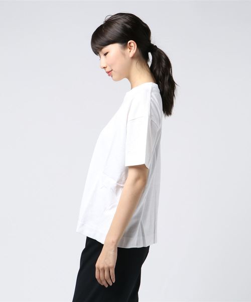 Emma Taylor（エマテイラー）の「フリーポートT（Tシャツ/カットソー・レディース・ホワイト/グレー・FREE）」の3枚目の写真