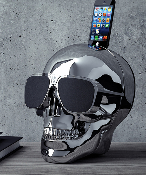 ESTNATION（エストネーション）の「Music Life スカル型スピーカー