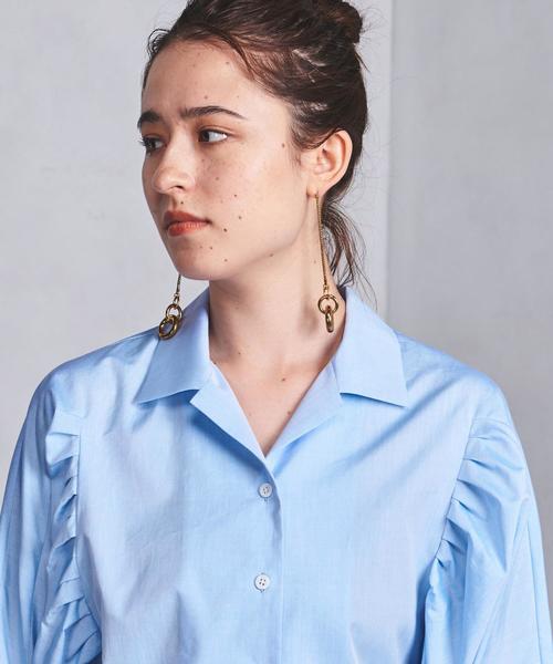 【極美品】UNITED ARROWS 袖ギャザードルマンブラウス UNITED ARROWS（ユナイテッドアローズ）の「UWSC ドルマン