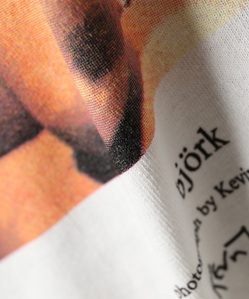 JOURNAL STANDARD(ジャーナルスタンダード)の「BJORK×K.CUMMINS ビョーク01#(Tシャツ/カットソー・メンズ・ホワイト/ブラック・MEDIUM/LARGE/X-LARGE)」の11枚目の写真
