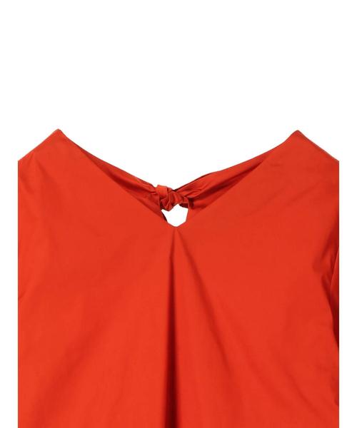 YECCA VECCA（イェッカヴェッカ）の「Ｐ．バックリボンブラウス（シャツ/ブラウス・レディース・ホワイト/ネイビー/オレンジ/キャメル・FREE）」の13枚目の写真