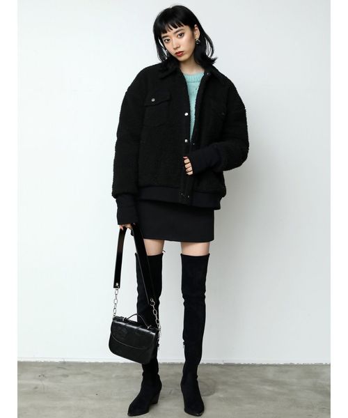 EMODA（エモダ）の「2WAYロングブーツ（ブーツ・レディース・ブラック・SMALL/MEDIUM/LARGE）」の6枚目の写真