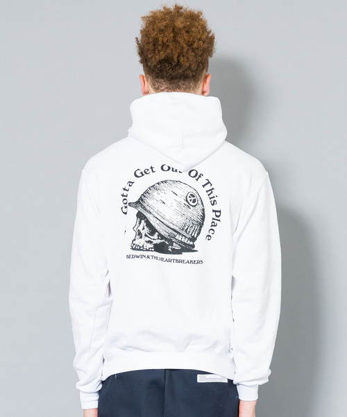 状態良】レア物　BEDWIN ベドウィン　ロゴパーカー 状態良】レア物 BEDWIN ベドウィン ロゴパーカー - メルカリ