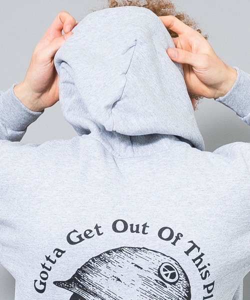 BEDWIN & THE HEARTBREAKERS】L/S PULLOVER HOODED SWEAT DAVID