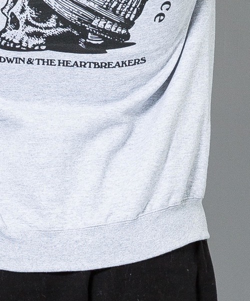 BEDWIN & THE HEARTBREAKERS】L/S PULLOVER HOODED SWEAT DAVID