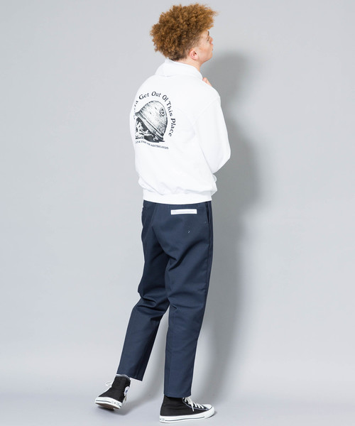 BEDWINベドウィン×チャンピオン　コラボ　デイビットフーディー　パーカー BEDWIN & THE HEARTBREAKERS】L/S PULLOVER HOODED SWEAT DAVID