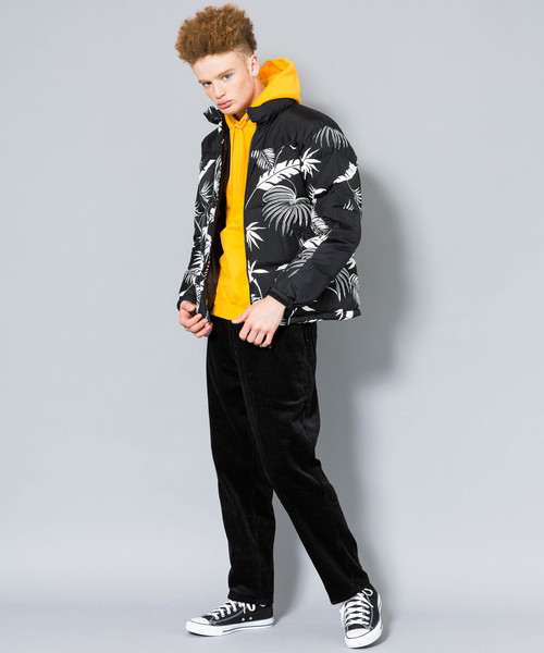 BEDWIN ベドウィン グラフィック プリント スウェットパーカー L/S PULLOVER HOODED SWEAT DAVID 19AW ブラック 4 トップス フーディー L/S PULLOVER HOODED SWEAT 'DAVID' スウェットパーカー