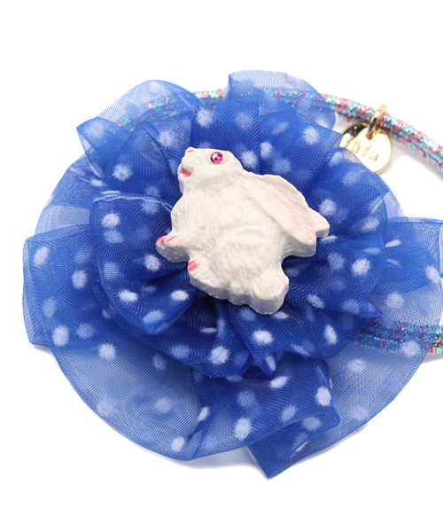 fafa（フェフェ）の「NILA｜ポニーテールホルダー（ヘアゴム・キッズ・ピンク系その他/グリーン系その他/ブルー系その他・SMALL）」の5枚目の写真