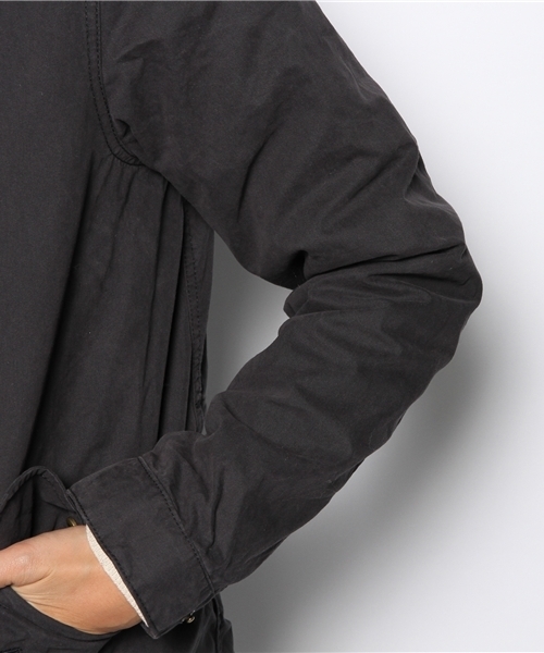 NANO universe（ナノユニバース）の「●ライナー着脱3wayモッズコート（モッズコート・レディース・オリーブ/ダークブルー・38/36）」の8枚目の写真