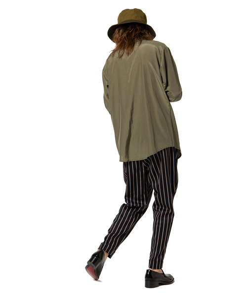 glamb(グラム)の「Foster no collar SH / フォスターノーカラーシャツ(シャツ/ブラウス・メンズ・ホワイト/ブラック/カーキ・3/4/1/2/0)」の15枚目の写真