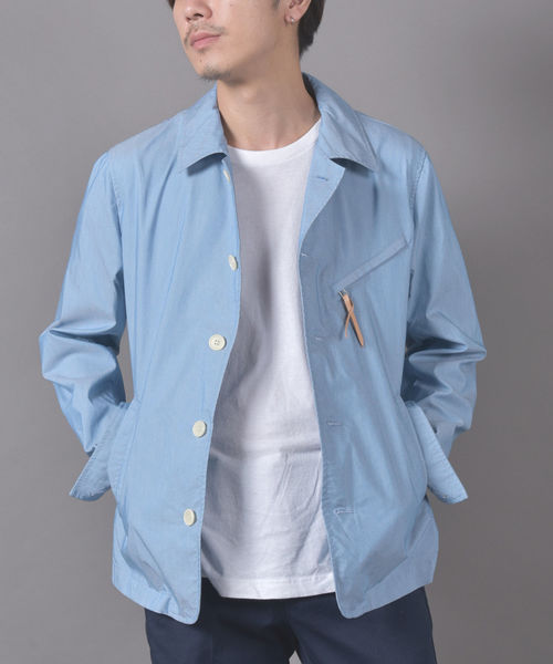 セール】SHIPS JET BLUE: COOLMAX ライトカバージャケット（ブルゾン