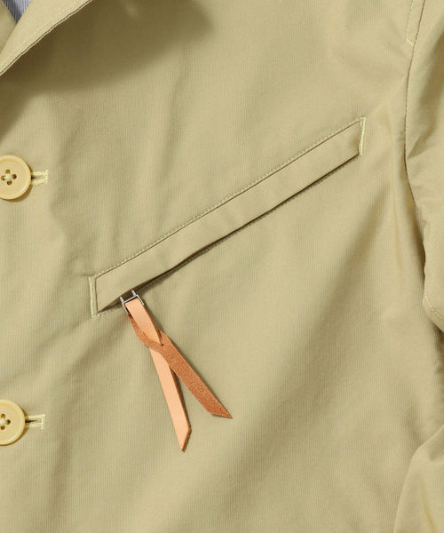 SHIPS JET BLUE(シップスジェットブルー)の「SHIPS JET BLUE: COOLMAX ライトカバージャケット(ブルゾン・メンズ・ライトブルー/ベージュ/ネイビー・SMALL/MEDIUM/LARGE/X-SMALL)」の18枚目の写真