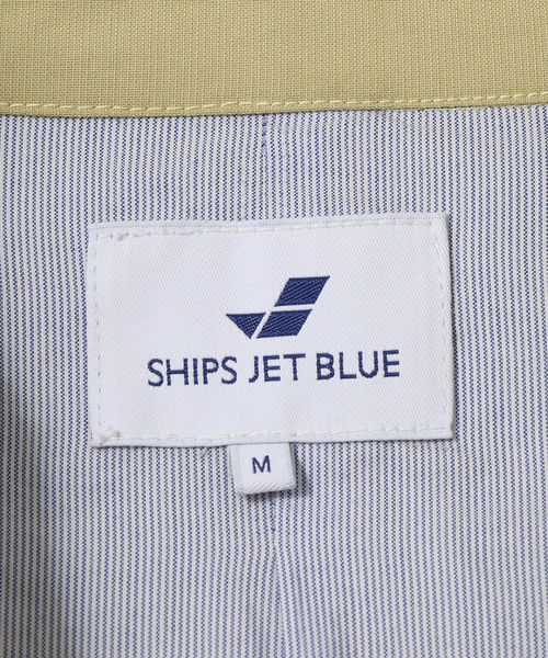 SHIPS JET BLUE(シップスジェットブルー)の「SHIPS JET BLUE: COOLMAX ライトカバージャケット(ブルゾン・メンズ・ライトブルー/ベージュ/ネイビー・SMALL/MEDIUM/LARGE/X-SMALL)」の15枚目の写真