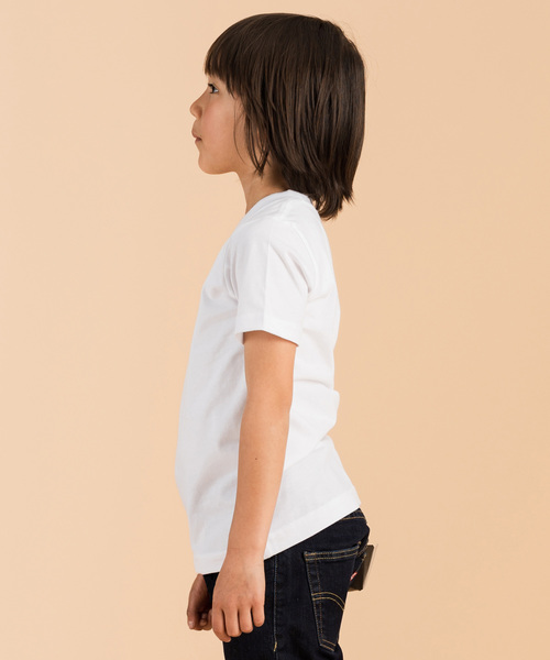 セール】リーバイス(R)キッズ 縦ラインロゴTシャツ(身長90-120cm