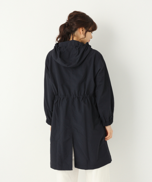 GLOBAL WORK(グローバルワーク)の「ミリタリーフードコート/830191(その他アウター・レディース・カーキ/ネイビー・MEDIUM/LARGE)」の5枚目の写真