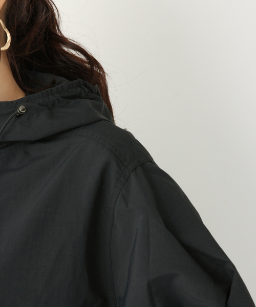 GLOBAL WORK(グローバルワーク)の「ミリタリーフードコート/830191(その他アウター・レディース・カーキ/ネイビー・MEDIUM/LARGE)」の14枚目の写真