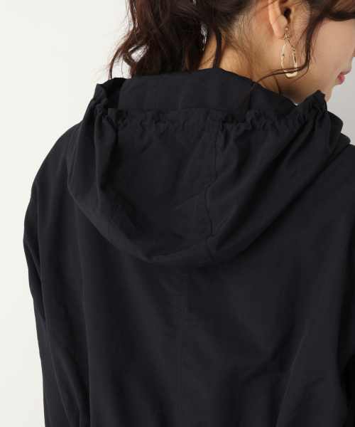 GLOBAL WORK(グローバルワーク)の「ミリタリーフードコート/830191(その他アウター・レディース・カーキ/ネイビー・MEDIUM/LARGE)」の11枚目の写真