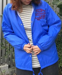 GREEN BOWL | GREEN BOWL Nylon Coach Jacket(A.W. Embroidery)/グリーンボウル 刺繍 ナイロン コーチ ジャケット(ブルゾン)