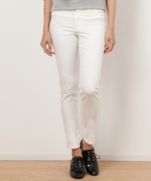 VIS | ホワイトヤーンカラースキニーパンツ(その他パンツ)