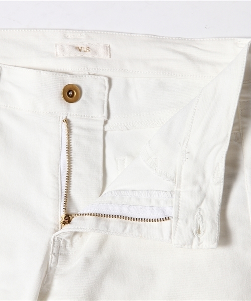 VIS（ビス）の「【with6月号掲載】ホワイトヤーンカラースキニーパンツ★自宅で洗える★（その他パンツ・レディース・ブラック/ホワイト/ベージュ/ライトグリーン/ブルー系/イエロー・SMALL/MEDIUM/LARGE）」の12枚目の写真