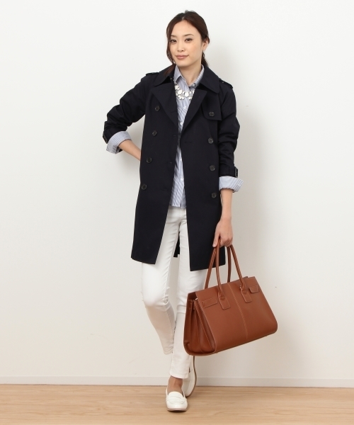 VIS（ビス）の「【with6月号掲載】ホワイトヤーンカラースキニーパンツ★自宅で洗える★（その他パンツ・レディース・ブラック/ホワイト/ベージュ/ライトグリーン/ブルー系/イエロー・SMALL/MEDIUM/LARGE）」の17枚目の写真