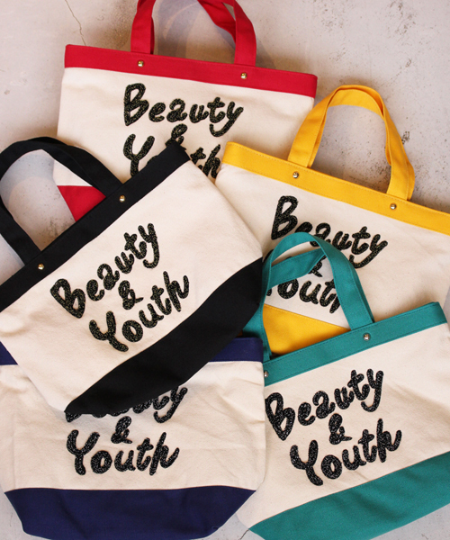 BEAUTY&YOUTH UNITED ARROWS（ビューティーアンドユースユナイテッドアローズ）の「by ※∵キャンバスロゴミニトートバッグ ◆（トートバッグ・レディース・ブラック/ケリー/ネイビー/イエロー/レッド・FREE）」の15枚目の写真
