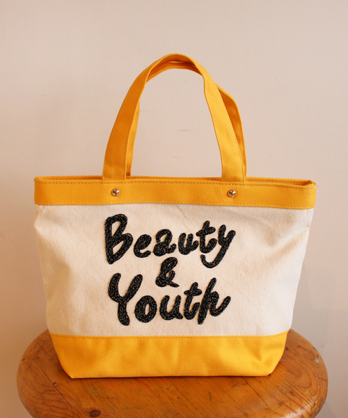 BEAUTY&YOUTH UNITED ARROWS（ビューティーアンドユースユナイテッドアローズ）の「by ※∵キャンバスロゴミニトートバッグ ◆（トートバッグ・レディース・ブラック/ケリー/ネイビー/イエロー/レッド・FREE）」の9枚目の写真