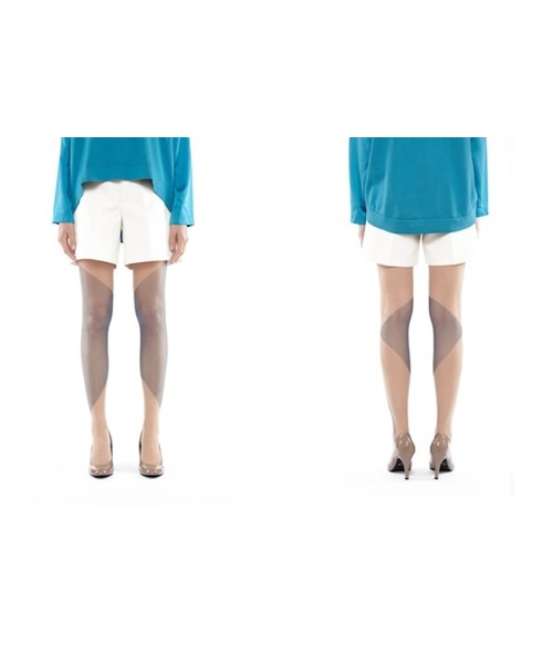 proef（プロエフ）の「【proef】Whole Paint（タイツ/ストッキング・レディース・ブラック/ブルー/イエロー・LARGE/MEDIUM）」の4枚目の写真