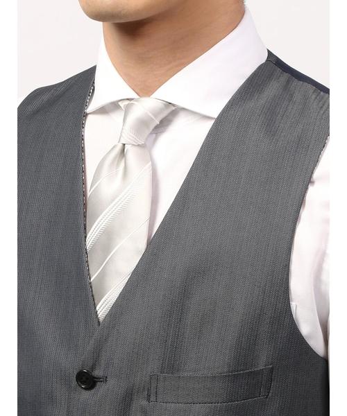 THE SUIT COMPANY(ザ・スーツカンパニー)の「<FORMAL>ヘリンボーン×ハウンドトゥース リバーシブルジレ(ベスト・メンズ・ネイビー・S/M/LL/L/SS)」の9枚目の写真
