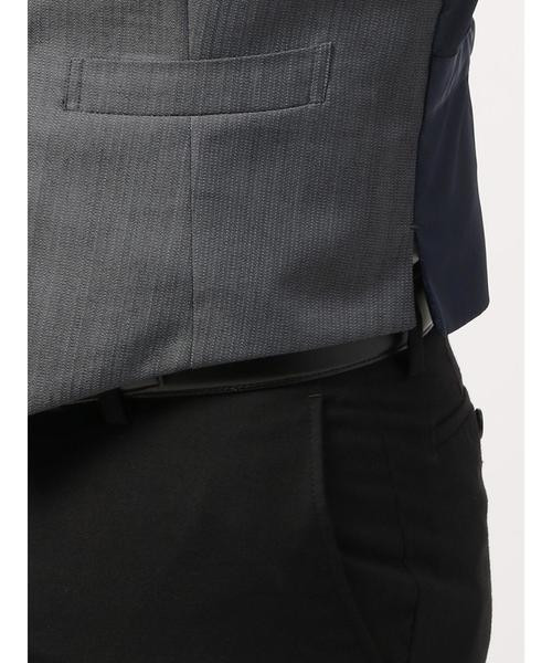 THE SUIT COMPANY(ザ・スーツカンパニー)の「<FORMAL>ヘリンボーン×ハウンドトゥース リバーシブルジレ(ベスト・メンズ・ネイビー・S/M/LL/L/SS)」の8枚目の写真