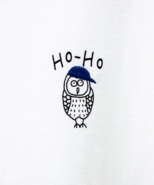 modem design（モデムデザイン）の「MODEM DESIGN/モデムデザイン 　TEE -Capフクロウ（Tシャツ/カットソー・メンズ・ホワイト/グリーン系その他・MEDIUM/LARGE/X-LARGE）」の3枚目の写真