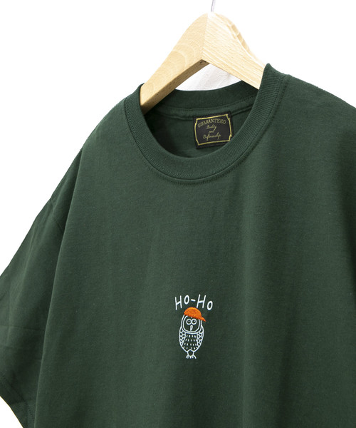 modem design（モデムデザイン）の「MODEM DESIGN/モデムデザイン 　TEE -Capフクロウ（Tシャツ/カットソー・メンズ・ホワイト/グリーン系その他・MEDIUM/LARGE/X-LARGE）」の5枚目の写真