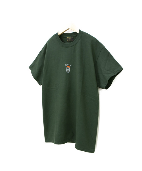 modem design（モデムデザイン）の「MODEM DESIGN/モデムデザイン 　TEE -Capフクロウ（Tシャツ/カットソー・メンズ・ホワイト/グリーン系その他・MEDIUM/LARGE/X-LARGE）」の6枚目の写真