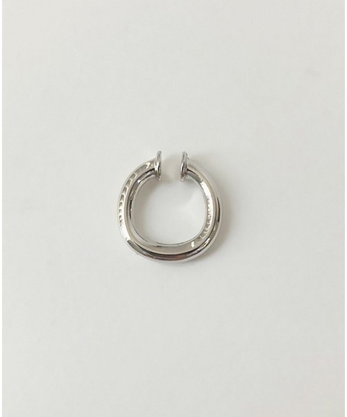 TODAYFUL(トゥデイフル)の「ボリュームフープイヤーカフ(イヤリング(片耳用)・レディース・シルバー/ゴールド・FREE)」の2枚目の写真